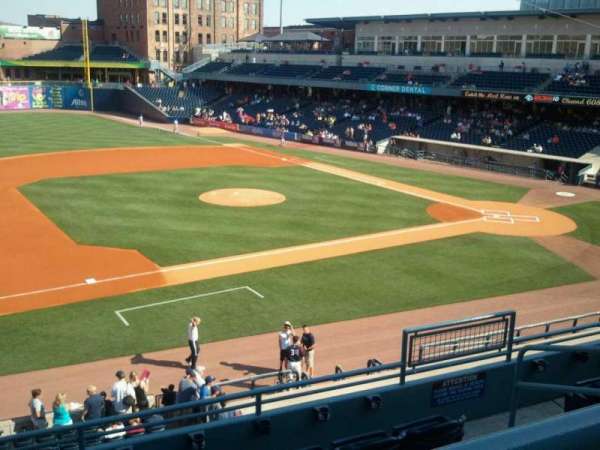 Fifth Third Field, section: 203, row: E, seat: 3