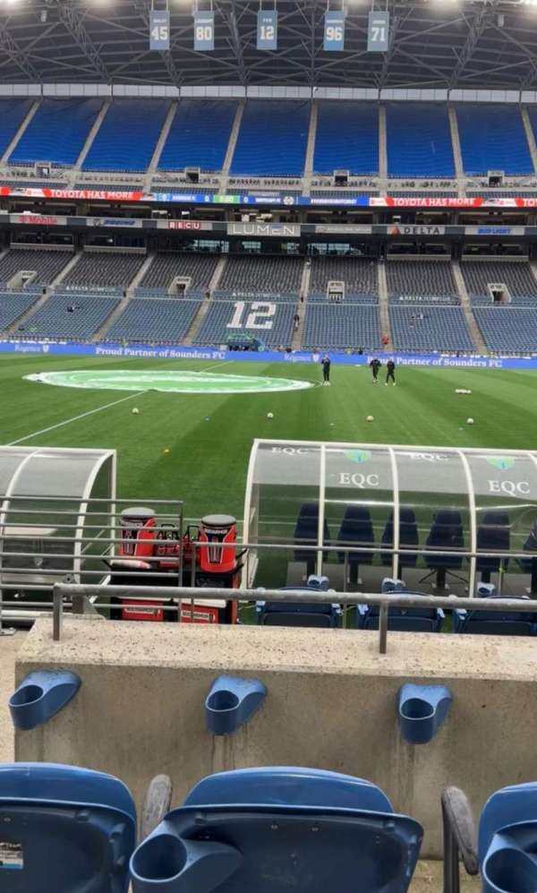Lumen Field, section: 134, row: G, seat: 19