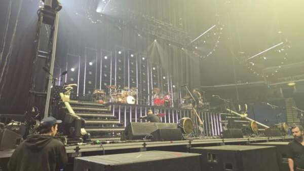 BOK Center, section: Floor 1, row: A, seat: 10