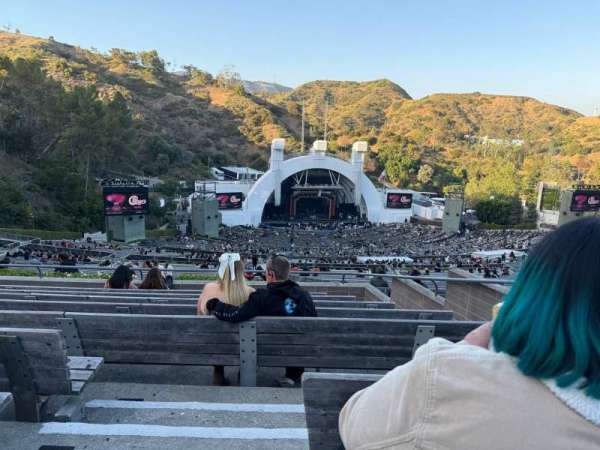 Hollywood Bowl, section: U1, row: 9, seat: 42