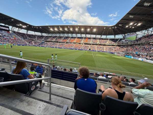 TQL Stadium, section: W1, row: 7, seat: 11