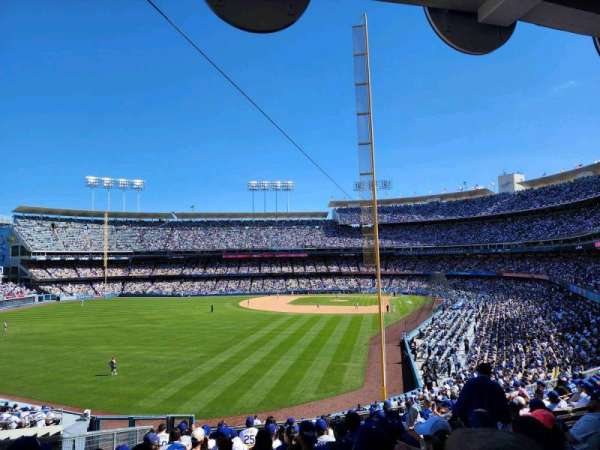 Dodger Stadium, section: 167LG, seat: 7