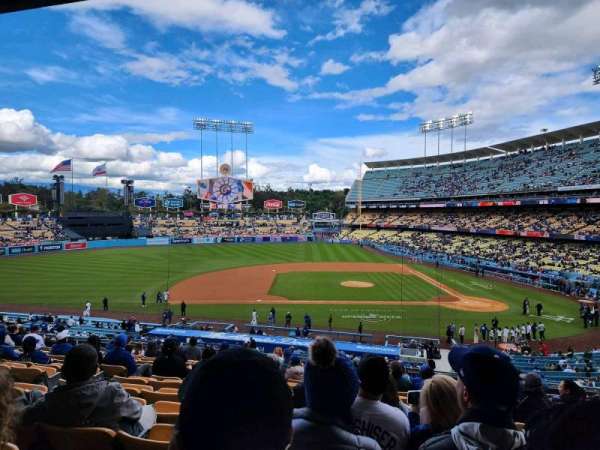 Dodger Stadium, section: 129LG, seat: 1