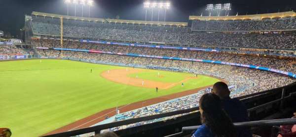 Dodger Stadium, section: 245 Club, row: C, seat: 3