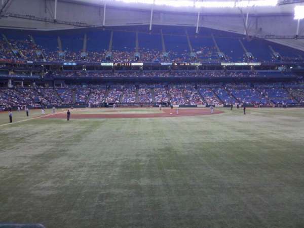 Tropicana Field, section: 144, row: U, seat: 2