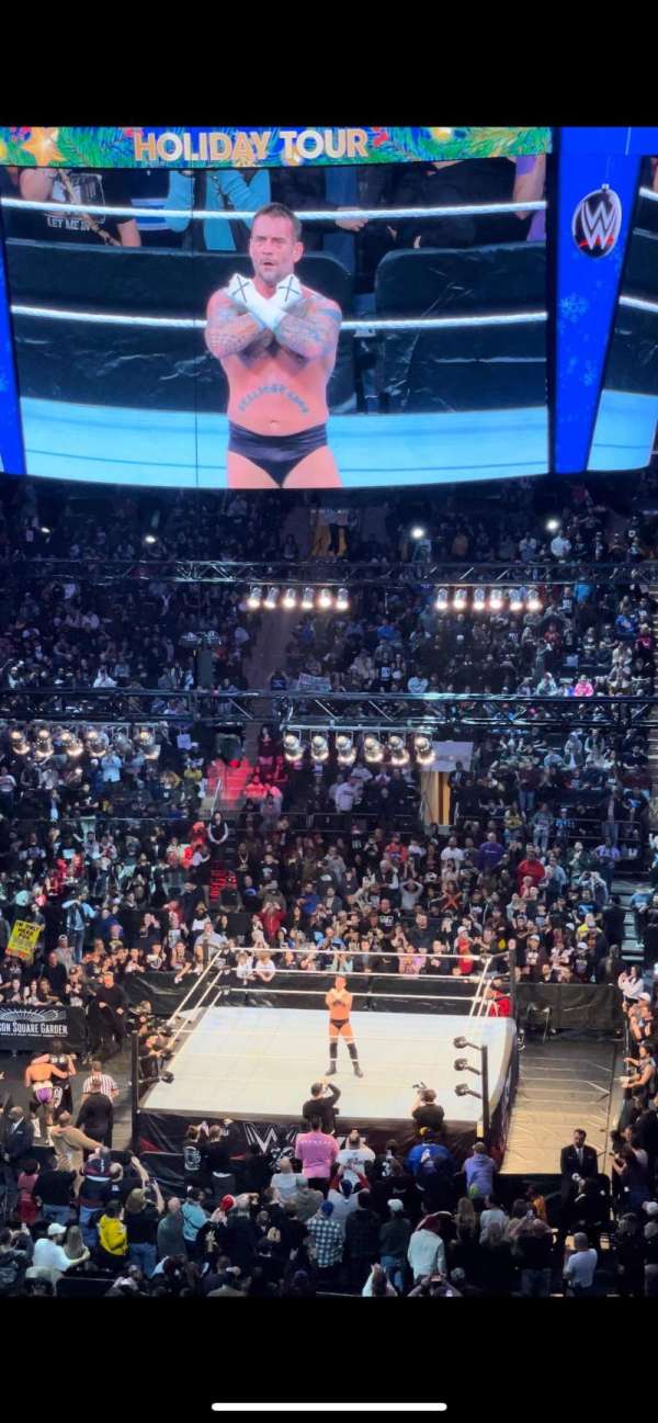 Madison Square Garden, section: 225, row: 6, seat: 1