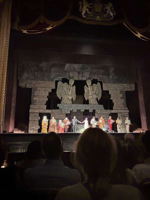 Royal Opera House, section: Orchestra stalls, row: E, seat: 8