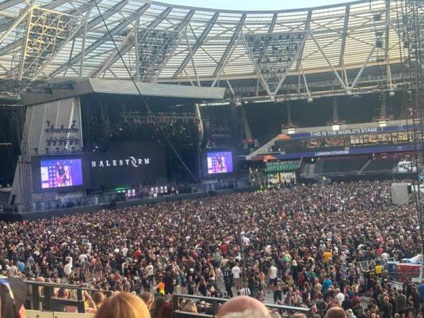London Stadium, section: 137, row: 31, seat: 227