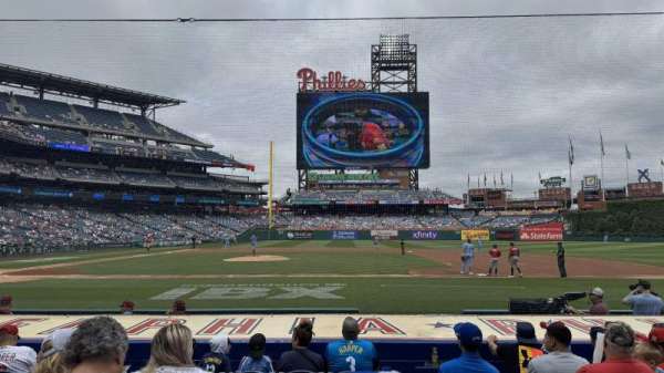 Citizens Bank Park, section: 117, row: 7, seat: 1