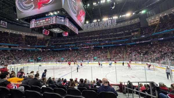 Prudential Center, section: 20, row: 9, seat: 1