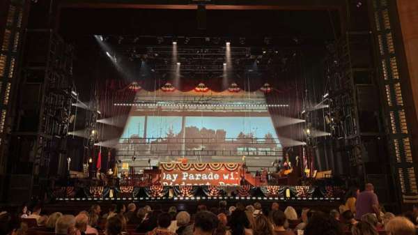 The Kennedy Center Eisenhower Theater, section: Orchestra C, row: M, seat: 110