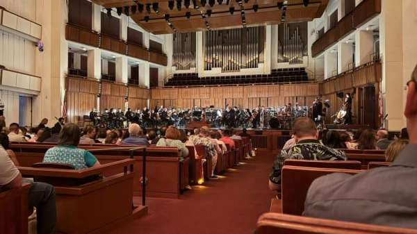 The Kennedy Center Concert Hall, section: Orchestra Prime R, row: Q, seat: 2