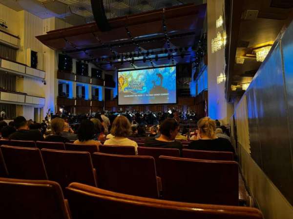 The Kennedy Center Concert Hall, section: Orchestra Prime R, row: V, seat: 24