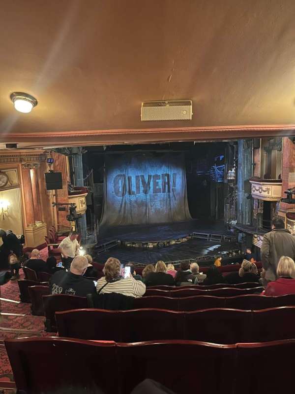 Gielgud Theatre, section: Dress circle, row: J, seat: 27