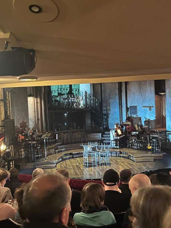 Lyric Theatre, west end, section: Dress circle, row: H, seat: 21