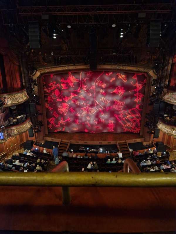 Lyceum Theatre, West End, section: Grand Circle, row: A, seat: 25