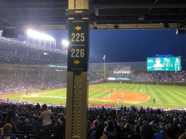 Wrigley Field, section: 226, row: 11, seat: 3