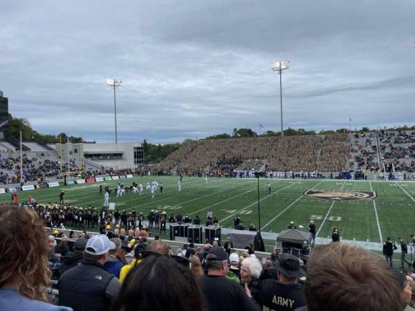 Michie Stadium, section: 12, row: X, seat: 27
