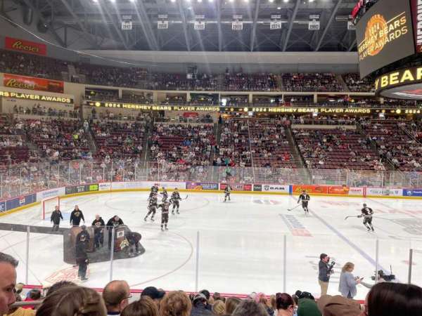 Giant Center, section: 119, row: L, seat: 18