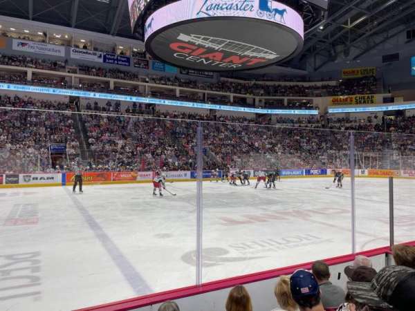 Giant Center, section: 106C, row: D, seat: 7
