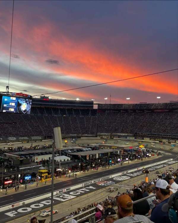 Bristol Motor Speedway, section: A-O, row: 44, seat: 5