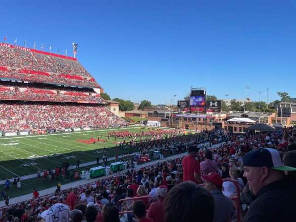 SECU Stadium, section: 21, row: TT, seat: 20