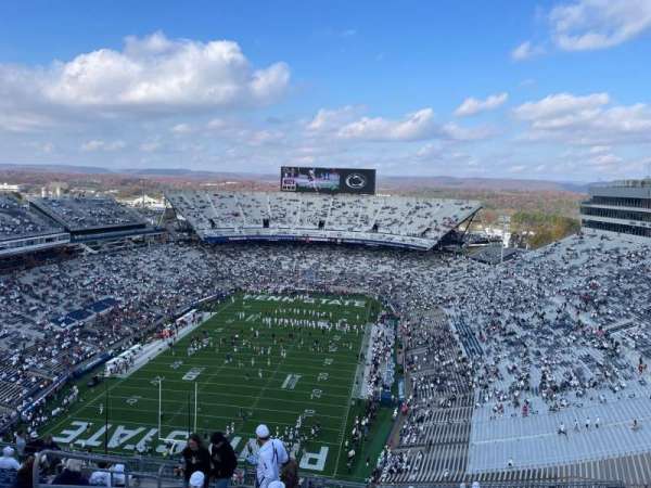 Beaver Stadium, section: SCU, row: 76, seat: 11