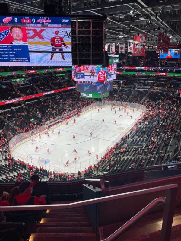 Capital One Arena, section: 411, row: J, seat: 19