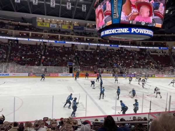 Giant Center, section: 106, row: M, seat: 3