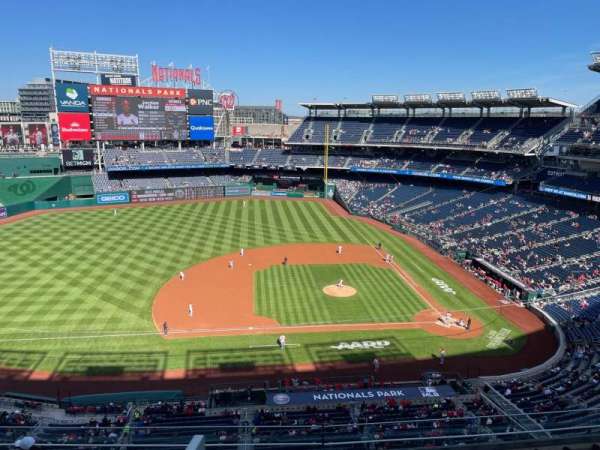 Nationals Park, section: 308, row: J, seat: 3