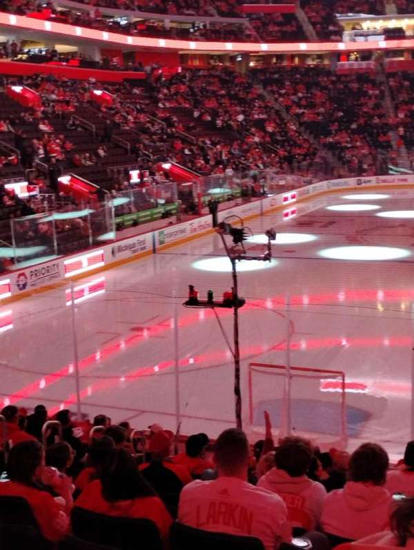 Little Caesars Arena, section: 103, row: 13, seat: 11