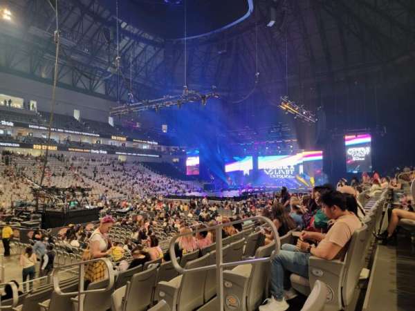 Dickies Arena, section: 110, row: 10, seat: 3