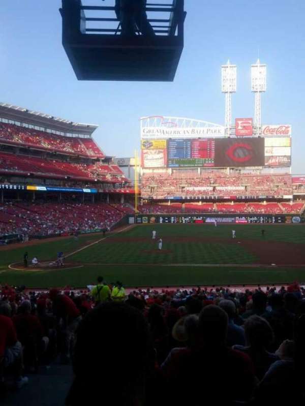 Great American Ball Park, section: 129, row: II, seat: 14