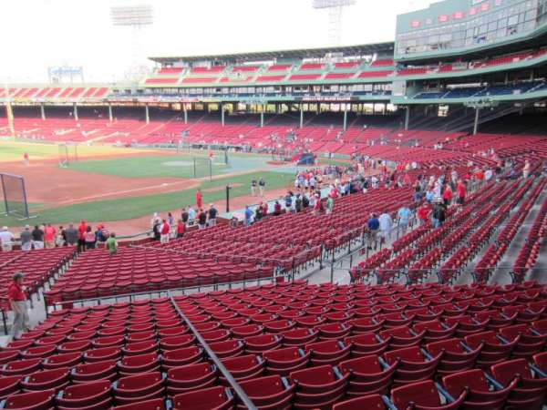 Fenway Park, section: 158, row: PP, seat: 5