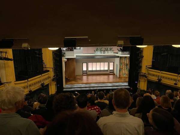 Hudson Theatre, section: Dress Circle C, row: H, seat: 104