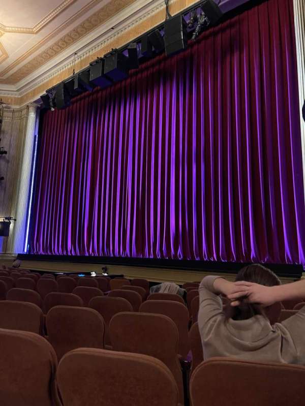 Music Box Theatre, section: Orchestra R, row: K, seat: 14