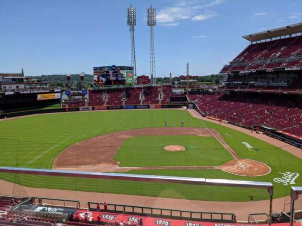 Great American Ball Park, section: 418, row: A, seat: 5