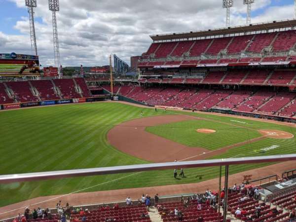 Great American Ball Park, section: 414, row: A, seat: 6