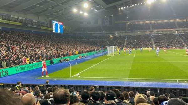 American Express Stadium, section: E1G, row: K, seat: 225