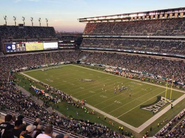 Lincoln Financial Field, section: 207, row: 5, seat: 10