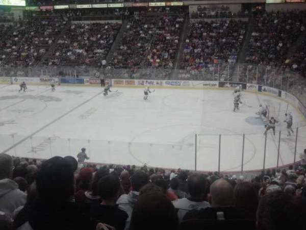Giant Center, section: 122, row: V, seat: 8
