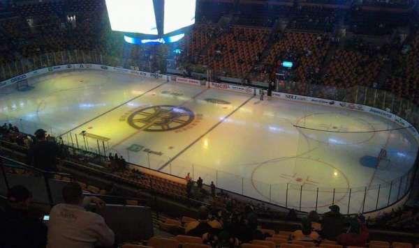 TD Garden, section: 313, row: 12, seat: 15