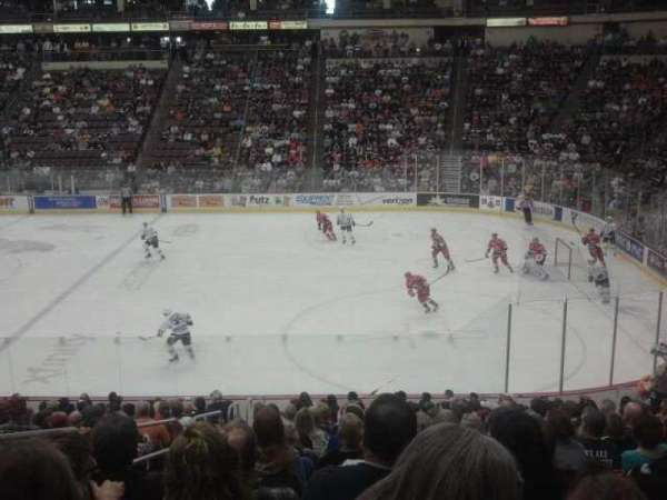 Giant Center, section: 122, row: T, seat: 17