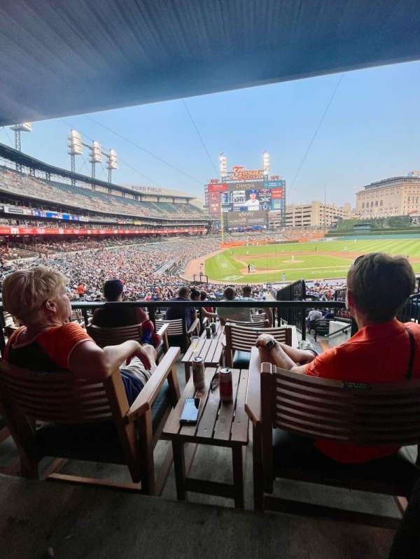 Comerica Park, section: TD125A, row: E, seat: 1