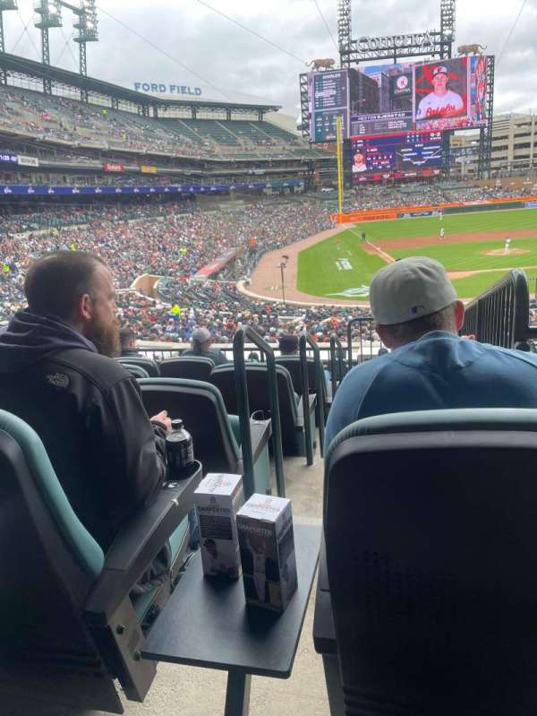 Comerica Park, section: TD125A, row: E, seat: 1