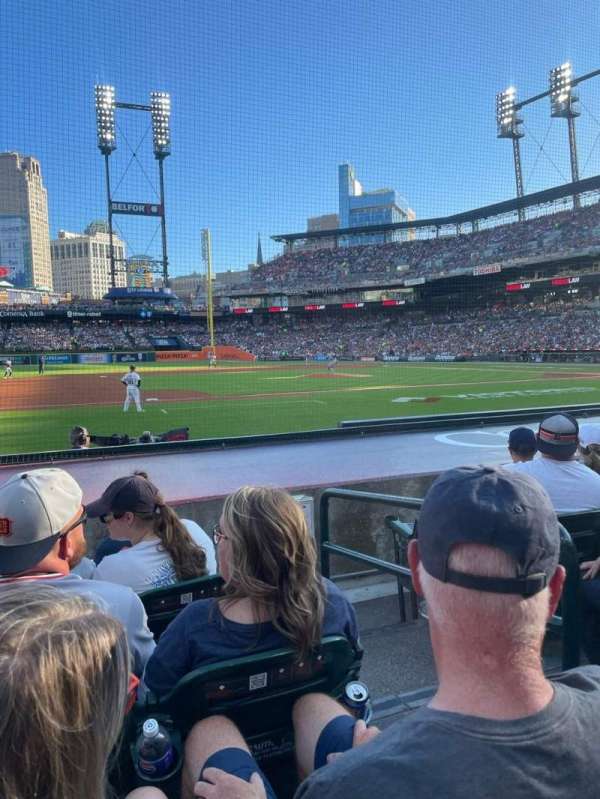 Comerica Park, section: 135, row: 11, seat: 2