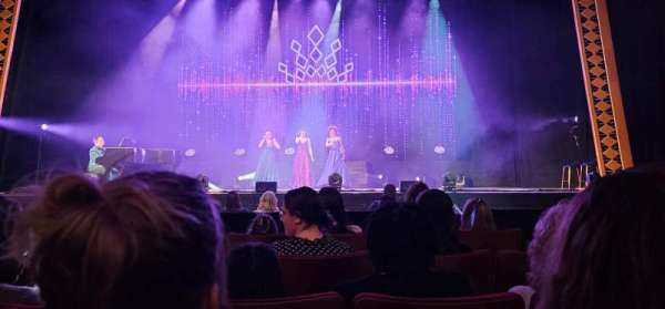 Proctor's Theatre, section: Orchestra C, row: EE, seat: 104