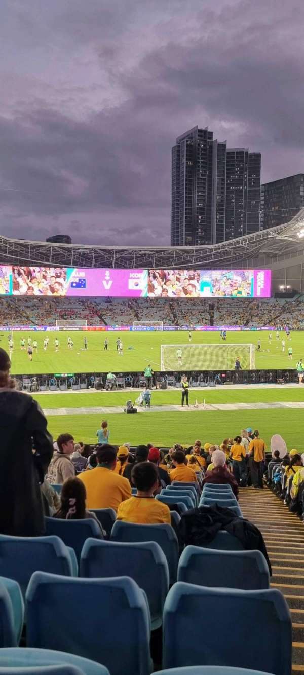 Accor Stadium, section: 116, row: 23, seat: 58