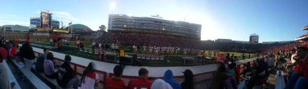 SECU Stadium, section: 4, row: D, seat: 18
