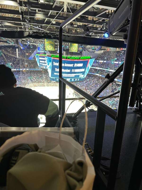 Climate Pledge Arena, section: 208, row: BAR, seat: 4